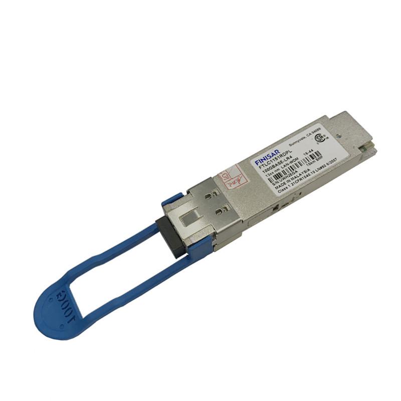 FINISAR 100G-LR4 QSFP28 Optical Module, Single Mode, 10KM