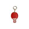 Football Pendant Leather Access Card Holder Keychain - Creative Small Gift and Backpack Accessory