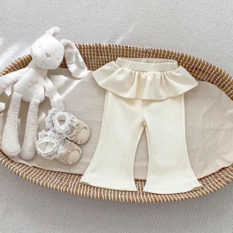 Kayoudo Girls  Lightweight Faux Skirt Flare Pants 90CM