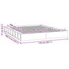 Vidaxl Bed Frame, 160X200 Cm, Solid Wood