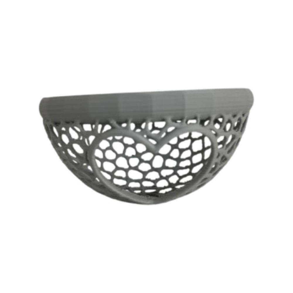 3-in-1 Aquarium Floating Cave 3D Printing Heart-shaped Hammock Feeding Ring & Resting Spot Safe Decorative Betta Cave