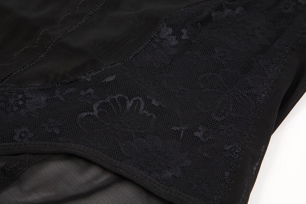 Shapewear Girdle Large Size for Chubby Women Tummy Tightening [NICE SELECTION] (4XL, BLACK)