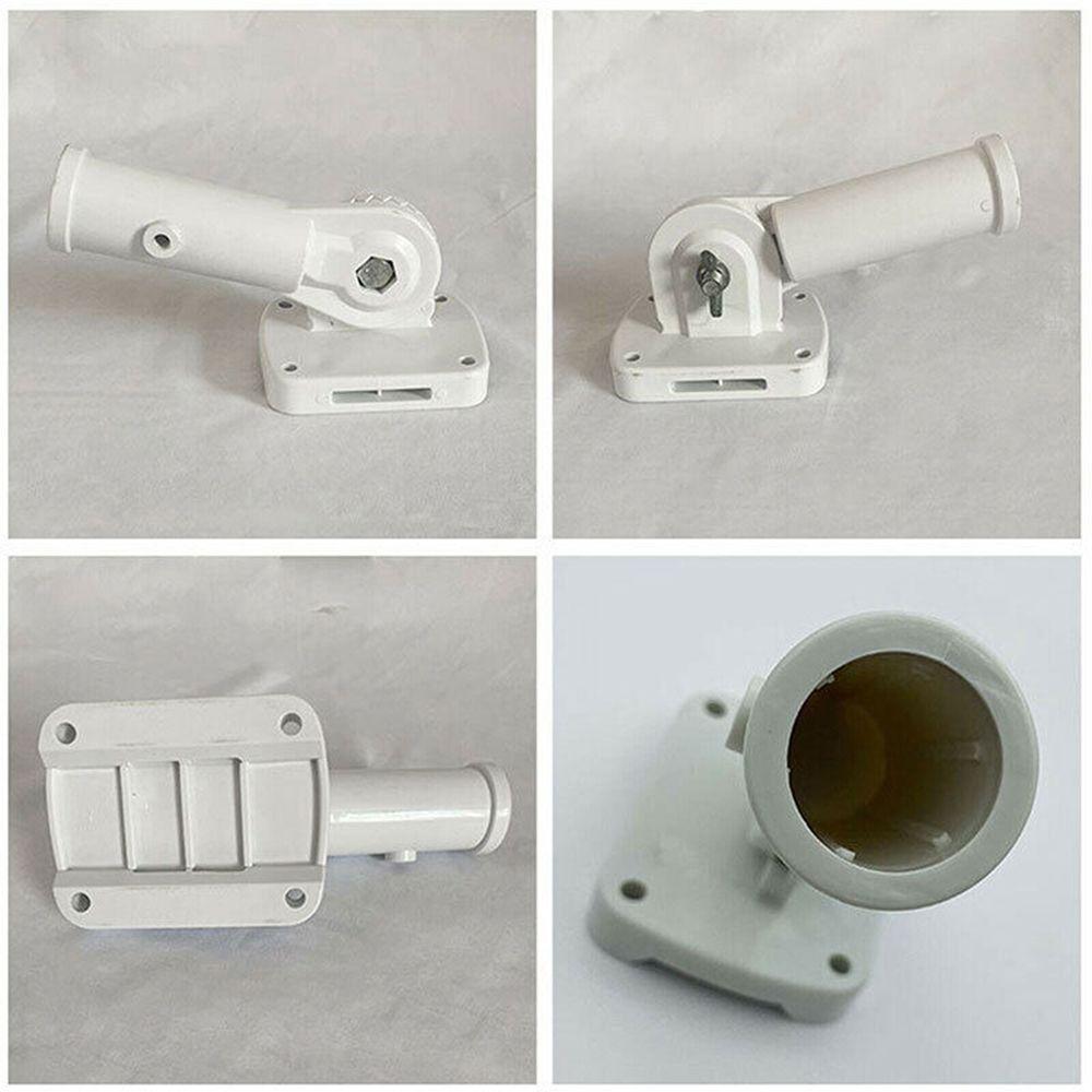 Angle Flagpole Base Cast Iron Wall Mounting Windsock Pole Bracket Aluminum Bracket Flag Pole Holder