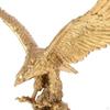 Adler Falke Figur für Desktop-Ausstellung Geflügelte Skulptur Sammlerstück Handgefertigt Feng Shui Akzent