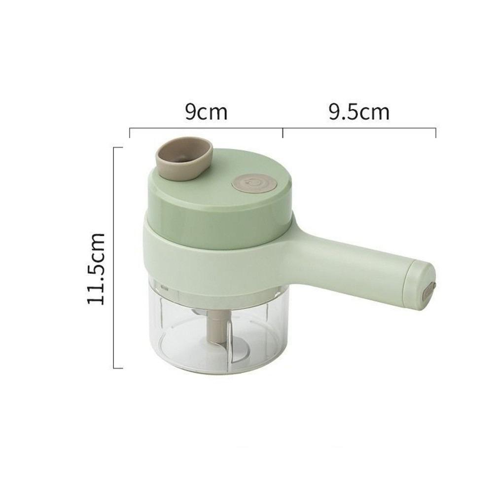 Gifts 4 IN 1 Kitchen Electric Vegetable Cleaver Wireless Handheld Garlic Masher Meat Grinder Food Chopper