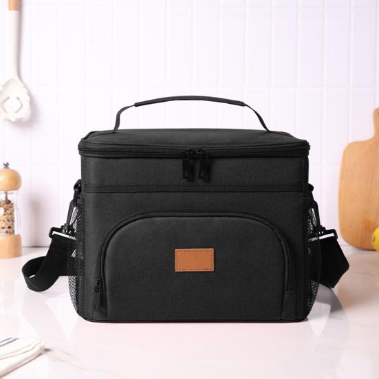Auslaufsichere Picknicktasche mit großem Fassungsvermögen, 3-lagigem Isoliersystem, verstellbaren Gurten, Lebensmittel-Organizer-Tragetasche
