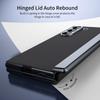 Higth Quality Busine Sle Plating Hinge Phone Case for Samsung Galaxy Z Fold 7 6 5 4 3 with Screen Glass Shockproof Protect Cover