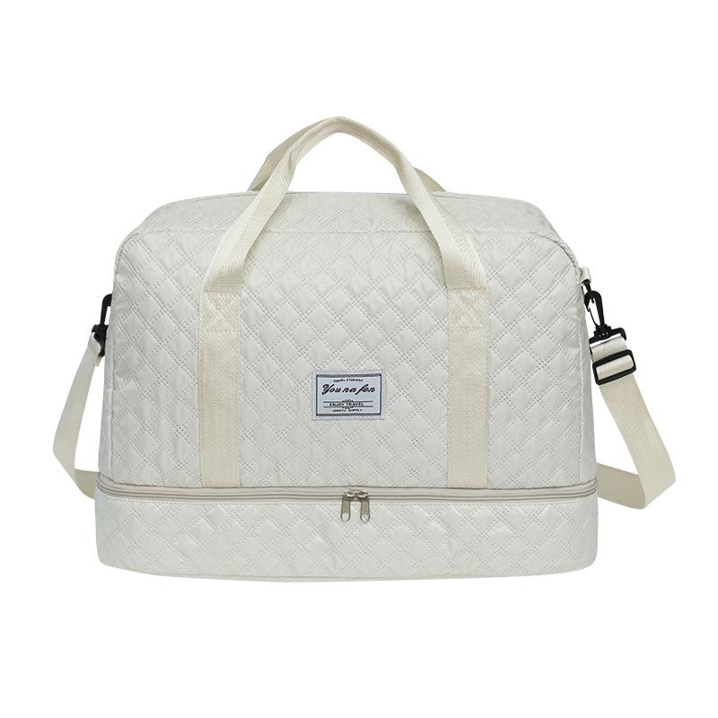 Large Capacity Travel Bag with Wet/Dry Separation for Business Trips, Sports, and Yoga