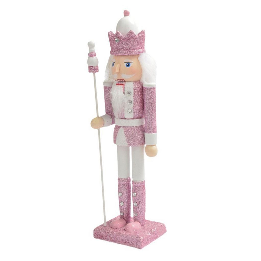 Nutcrackers Soldier Wood Walnut Cracker Puppet Festive Christmas Home Decorations and Party Ornament Christmas Gift