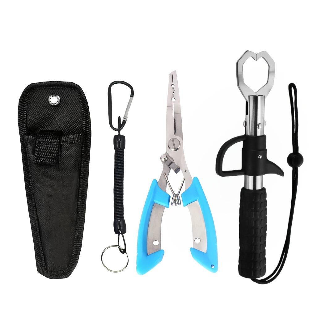 Multi-Functional Rust-Proof Fishing Pliers Set with Line Cutter