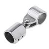 B Baosity Marine Boat Awning Handrail Fitting 1" (25mm) Elbow, 316 Stainless Steel Deck Hardware Silver