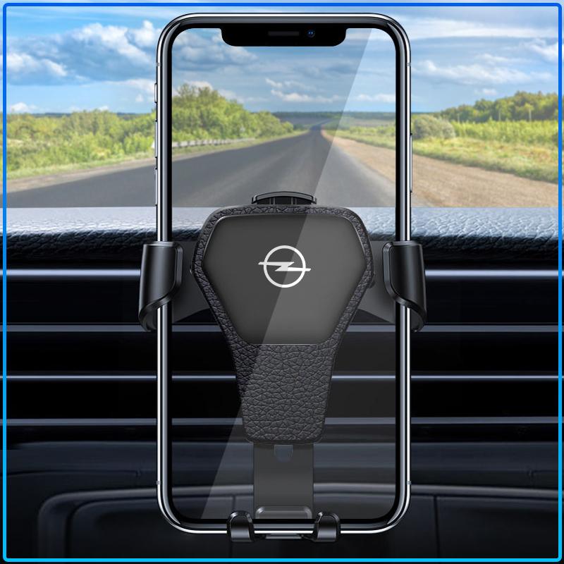 Car Emblem Specific Car Mount GPS Phone Stand Vent Clip For Opel Crosa D Astra H Insignia Astra J Zafira B Mokkaastra Vivaro Astra G