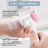 Facial Brush-scrub Silicone Manual Double-sided Facial Cleansing Brush