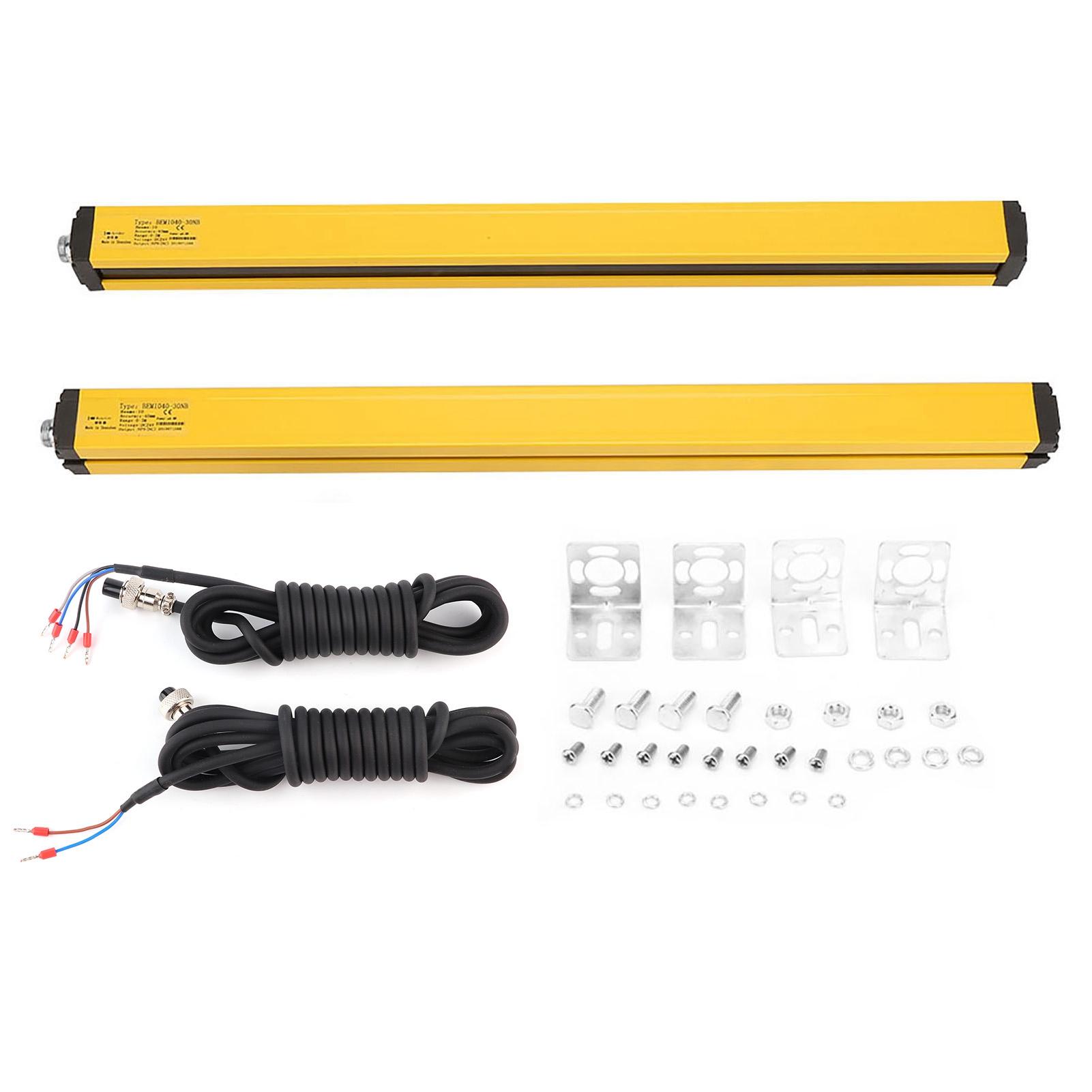 Light Curtain     Light Grating Security Device  24V(10 Beams BEM1040‑30NB)