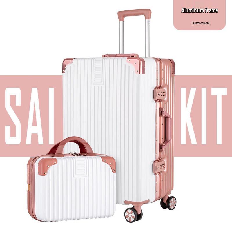 Premium Aluminum Frame Luggage Set 24 inch