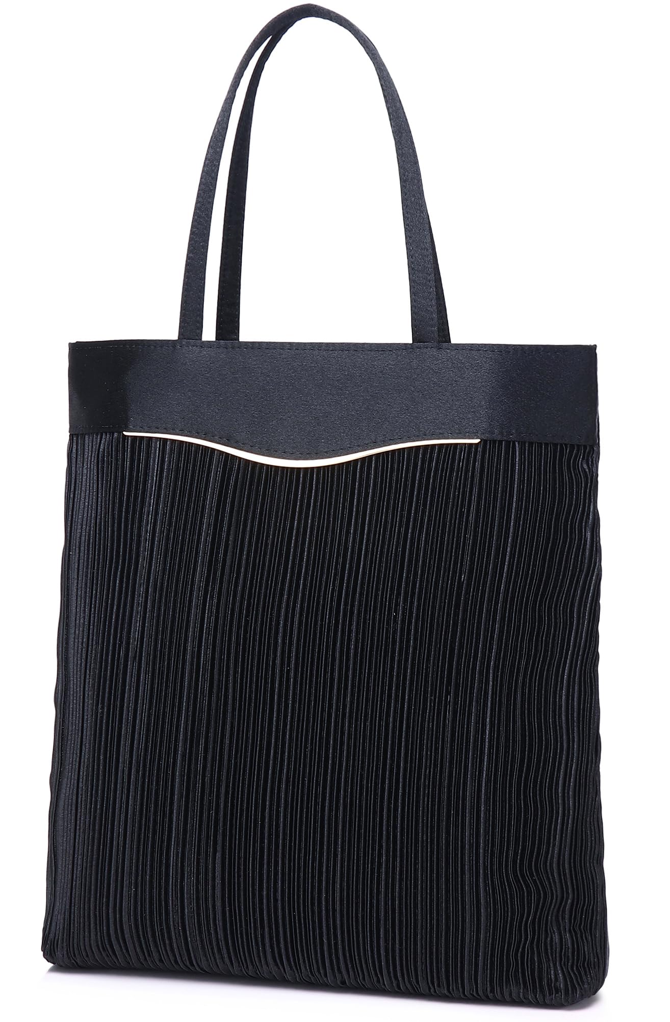 

for formal A4 for women size [SUNSPOT] Sub-bag weddings, parties, occasions, size, vertical, party, satin, stylish, [A4 compatible] (Black) чорний