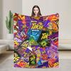 Κουβέρτα Takis Chili Chips Ζεστή Πρωτότυπη Βελούδινη Κλινοσκεπάσματα για Εξωτερική Διακοσμητική Φανελένια Κουβέρτα Κάλυμμα Κρεβατιού