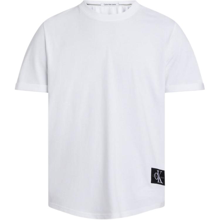 

Calvin Klein Letter Round Neck Drop Shoulder Short Sleeve T-Shirt Men T-Shirts J30J323482-YAF M
