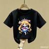 Maglietta Sailor Moon Bambini Ragazza Ragazzo Vestiti Estivi Neonato Cotone Magliette Stampa Manica Corta Top Bambini Toddler Anime Magliette Regalo