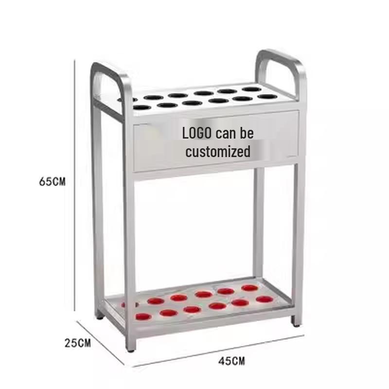 12-Hole Billiard Cue Rack