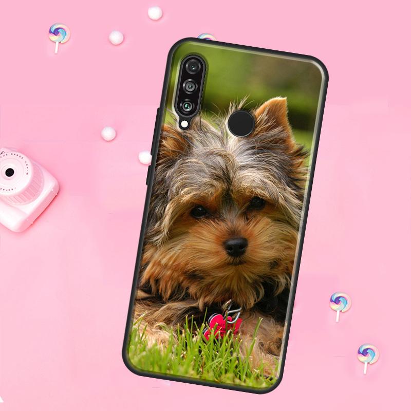 Mini Yorkshire Terrier For Huawei Nova 12i 7i 8i 11i 12s Y73 Y70 Y90 Y60 Y72 Y61 Y91 9 10 SE P30 Pro P40 Lite Case