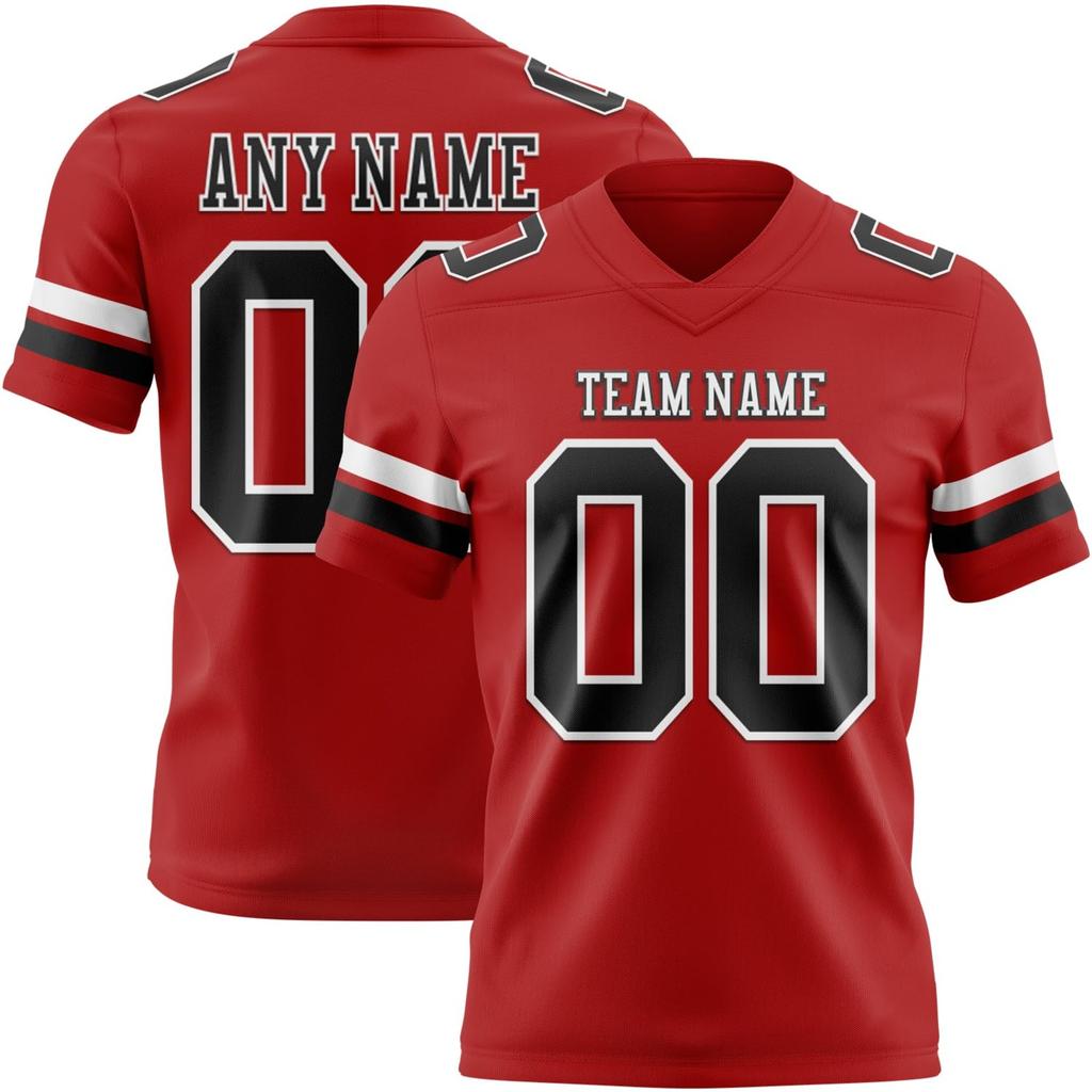 Custom Football for Men Women Youth - Personalized Sports Uniform