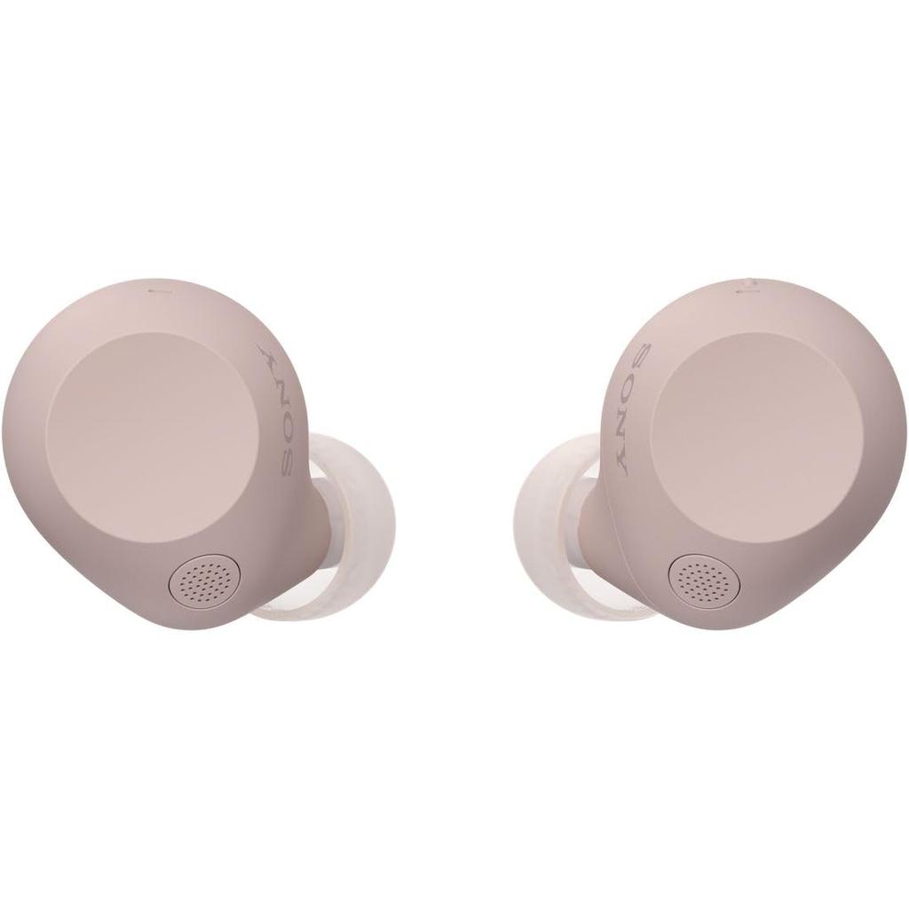 Sony Pink Wireless Earbuds with Noise Bluetooth Long Ambient Sound IPX4 Water and Connection WF-C710N High-Performance Cancelling, Range, Capture,