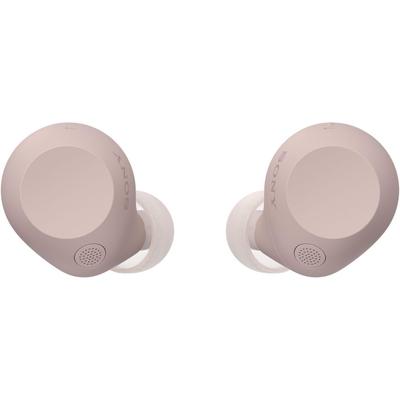 Sony Pink Wireless Noise Bluetooth Ambient Sound IPX4 Water Multipoint WF-C710N Earphones High-performance Cancellation, Long-range Connectivity,