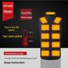 Unisex Smart Heated Vest with 21-Zone Temperature Control for Winter
