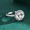 Tancise Classic 925 Sterling Silver Zirkónový prsteň Dámske šperky Svadobný darček na párty