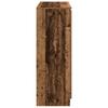 Sideboard with Drawers Rustic Wood Look 100.5 x 35 x 98.5 cm