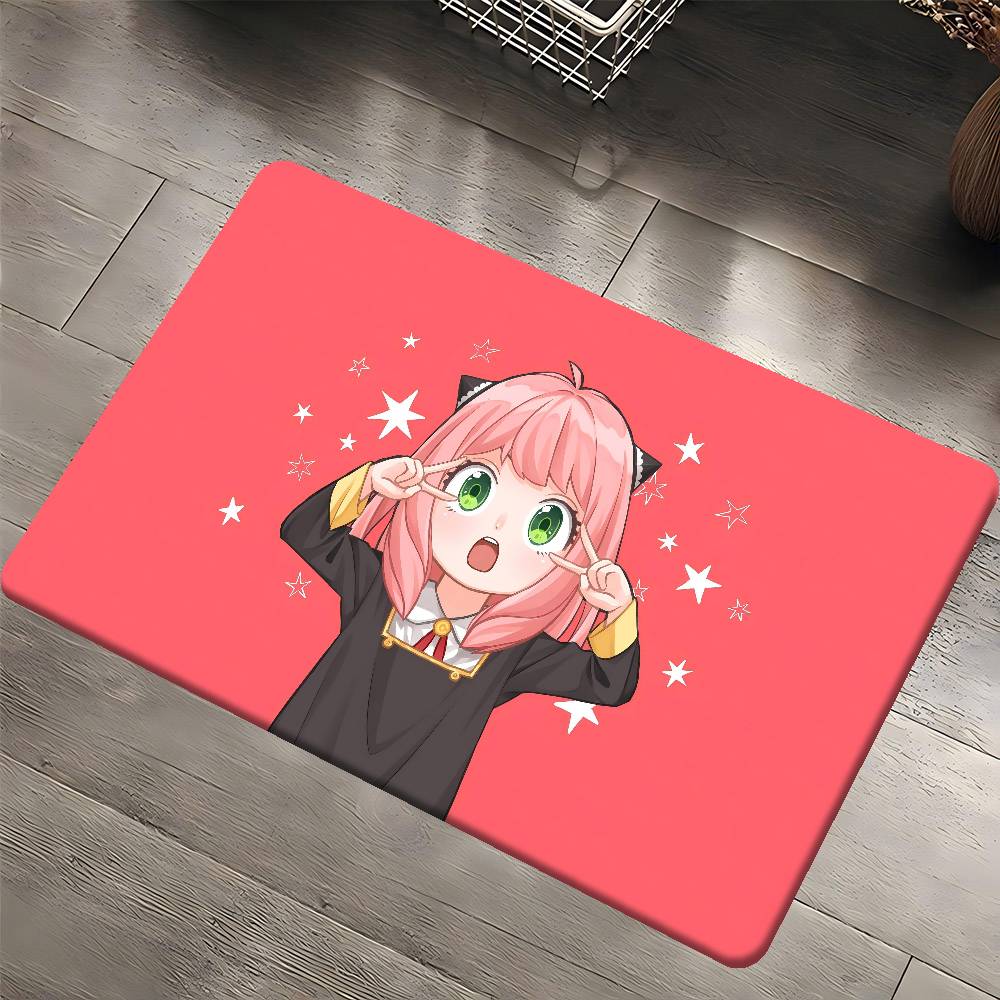 S-Spy X F-Family Floor Mat Cheaper Anti-slip Modern Living Room Balcony Printed Bedside Mats