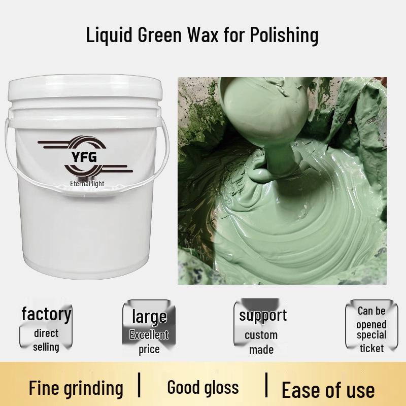 Liquid Polishing Wax and Paste for Various Coarse, Medium, and Fine Finishes