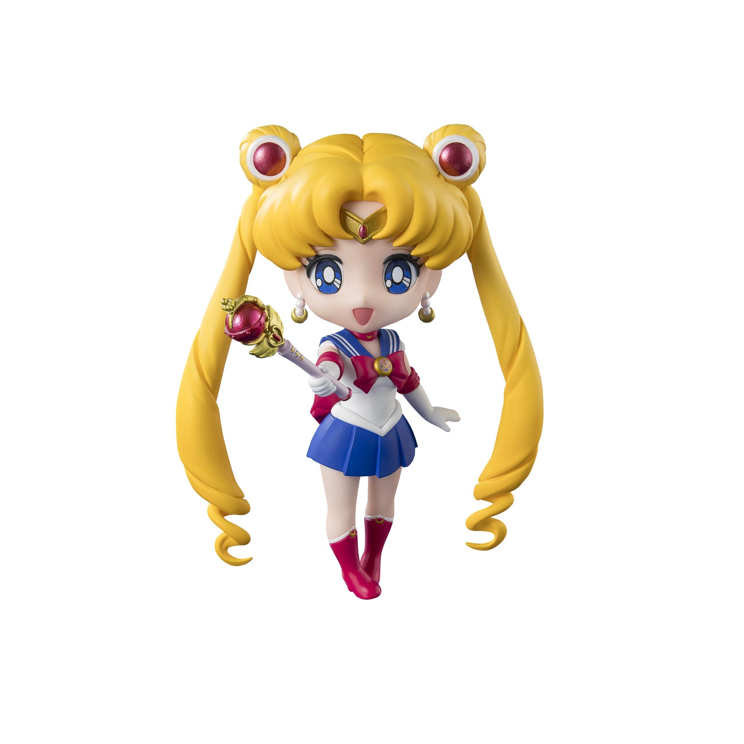 

TAMASHII NATIONS Figuarts Mini Sailor Moon R - Crystal Star Compact Edition 90mm PVC & ABS Painted Action Figure