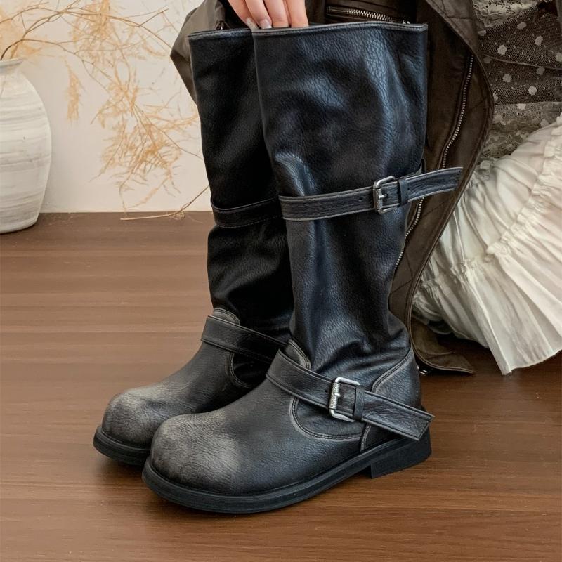 High Boots Women Flats Winter Shoes Designer Trend New Knee High Gladiator Knight's Boots Elegant Woman Botas Mujer Zapatos