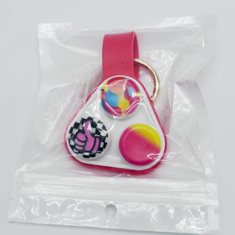 Elastic Magnetic Stress Relief Keychain