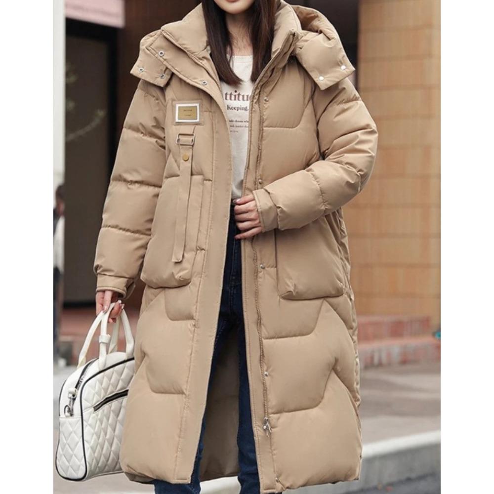 Long Winter Jacket Coat Women Down Cotton Jackets Warm Hooded Parkas Outwear Female Thick Cold Snow Wear Coats Puffer Jacket