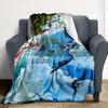 Dragon Island Flannel Blanket Throw Blanket Soft Warm Sofa Bed Camping Home Decor Unique Christmas Gift C9261308