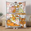 1pc, Garfield's Throw Blanket, Soft & Cozy for Home Decor, Couch Cover, Travel, Camping, Car, Beach, Office Nap, Perfect Gift for Cat LoversA039