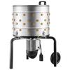 Chicken Plucker Machine, 500mm Drum, 900W & 230RPM Electric Chicken Plucking Machine with 98 Soft Fingers & Transport Wheels, Stainless Steel Feather