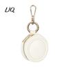Small Storage for Earrings Portable Jewelry Box Keychain, PU Leather Travel Organizer Case, Soft Anti Scratch Protector Velvet Lining Secure