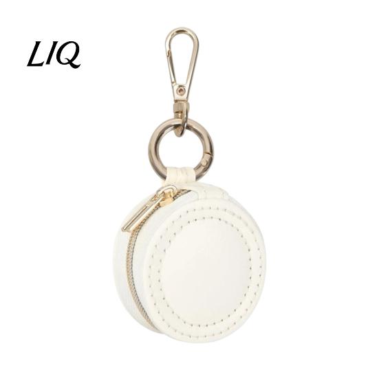 Small Storage for Earrings Portable Jewelry Box Keychain, PU Leather Travel Organizer Case, Soft Anti Scratch Protector Velvet Lining Secure