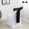 Elegante Coprisedia Decorazione con Nastro per Matrimonio