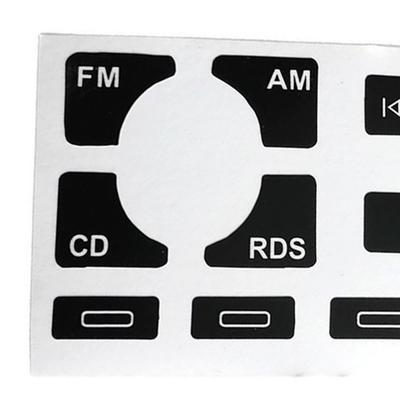 Accessoires Intérieurs Automobiles Autocollant de Réparation de Bouton pour B6 B7 Autocollant Adhésif pour Bouton de Voiture Installation Facile