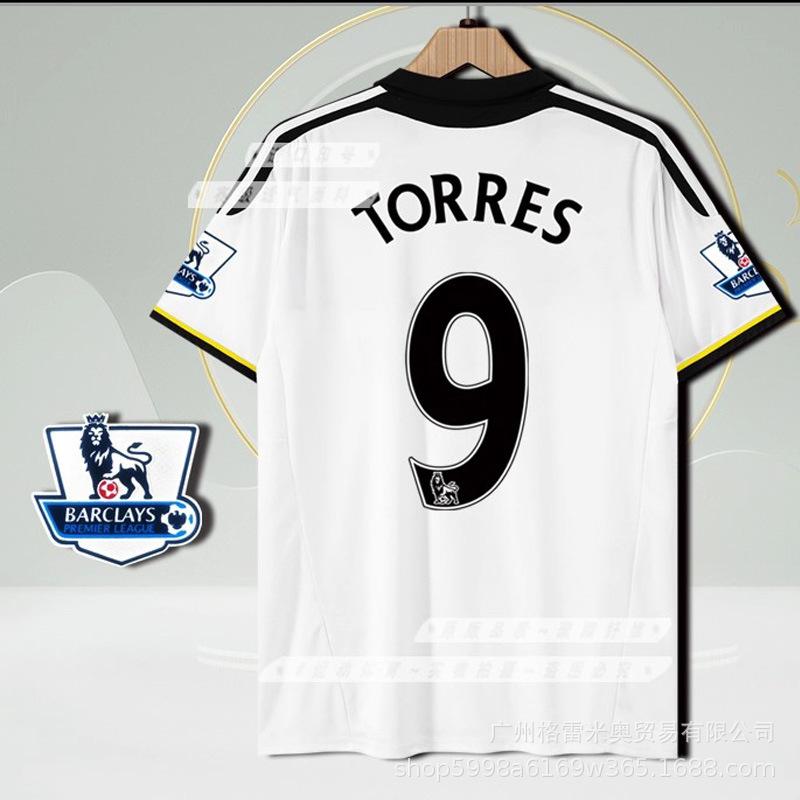 Retro Jersey Chelsea Series Jersey Long Short Sleeve Explosive Star Collection 8 Lampard 9 Torres Football Jersey