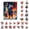 New Christmas Advent Countdown Blind Box: 24 Days of Christmas Tree Ornaments with Dinosaur Pendants