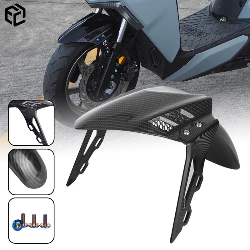 For SYM DRG Mmbcu NAGA 155158 Motorcycle Front Fender Mudguard CNC Aluminium Adventure Fender Forward Splash Guard Accessories