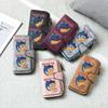 Cute Shark Pattern Long Wallet Fashion Casual Large Capacity Leather Purse for Daily Use
