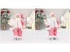 30cm Standing Santa Gnome Figurine with Backpack and White Beard