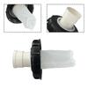 1PCS IBC Ton Pail Accessories Ton Pail Plastic With Filter Ton Pail Cover DN150 DN225 Black DN150-165MM,Red DN225-245MM